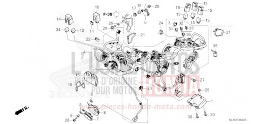 WIRE HARNESS CMX500A2S de 2025